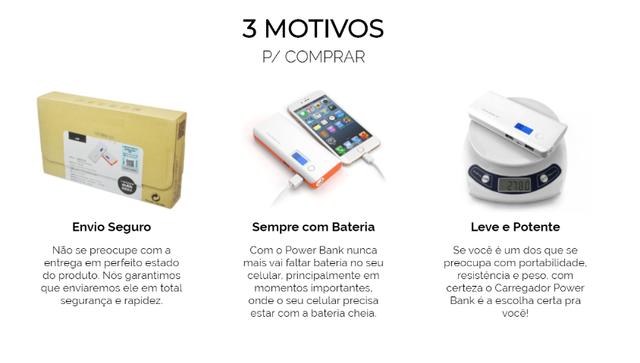 Carregador Portátil Power Bank - Foto 4