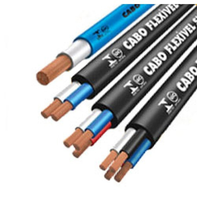 Fio Cabo Flexível 2,5mm 50m Sil Cores Azul Preto Vermelho Verde Amarelo Branco - Foto 5