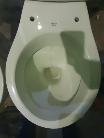 Vaso colado DECA branco neve alto brilho - Foto 2