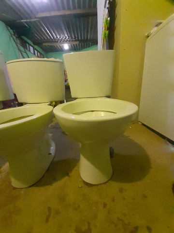 Vaso colado DECA branco neve alto brilho - Foto 6