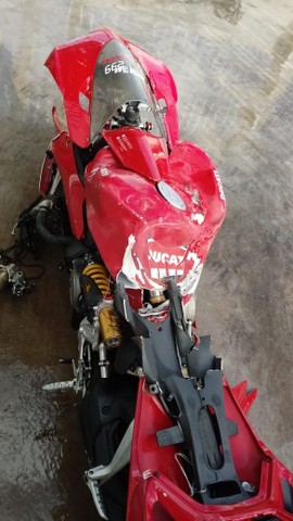 Sucata de moto para retirada de peças Ducati 1199 Panigali 2015 - Foto 7