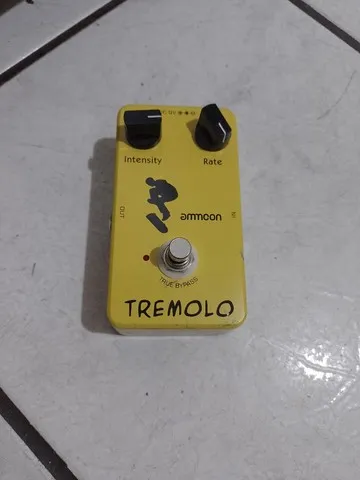 Pedal tremolo ammoon para guitarra violão