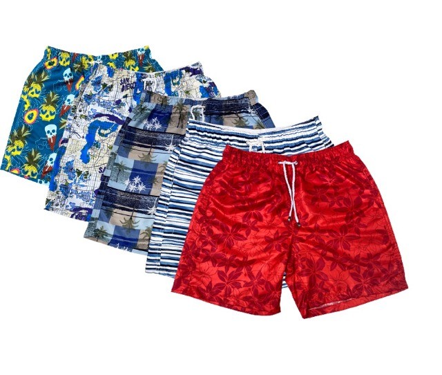 Short tectel homem 3 bolsos estampado - dia dos pais - Foto 2