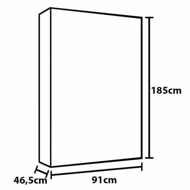 Guarda Roupa Infantil 3P 2G Catatau JA Móveis<br><br> - Foto 2