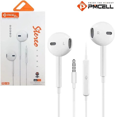 Fone de Ouvido Type-C  Pmcell (honestidade e qualidade distribuidora JK eletrônicos)