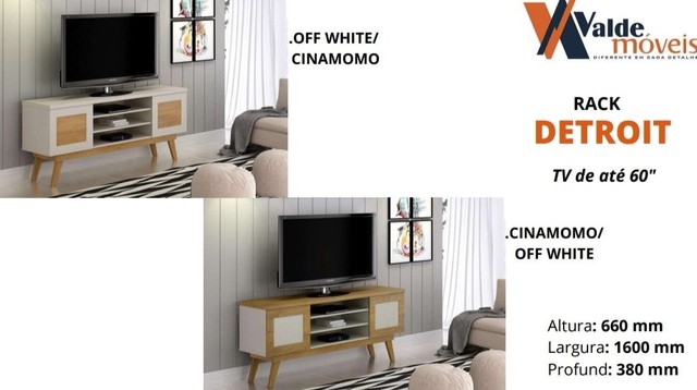 Rack Detroit 1.60 para Tv de até 60" **novo na caixa**