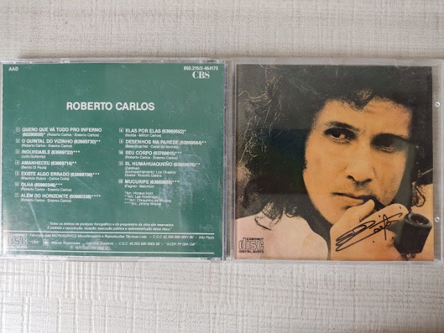 Kit 4 Cd Roberto Carlos A Janela Cigana Despedida Inferno (cod RC01) - Foto 4