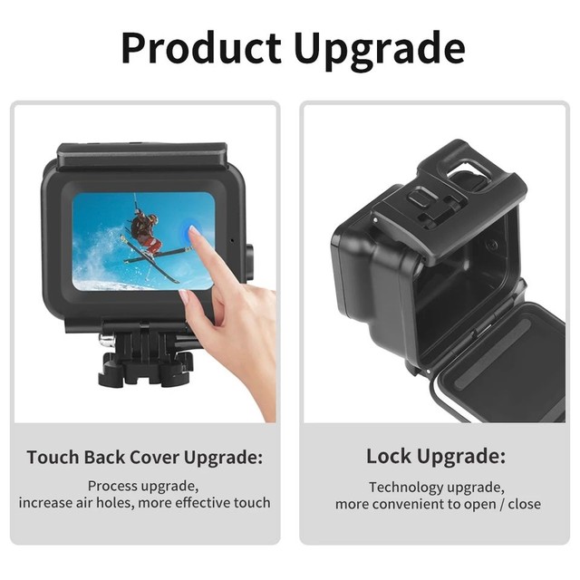 Gopro assessórios case estanque Black + tampa extra  - Foto 4