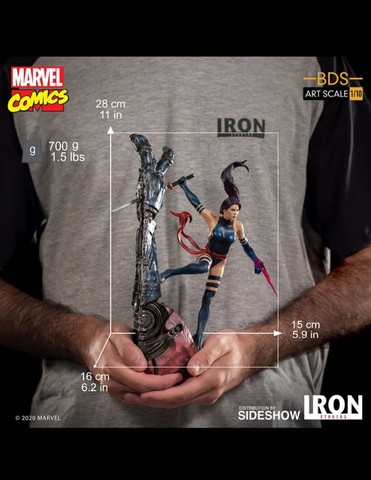 Psylocke X-Men Iron Studios - Foto 5