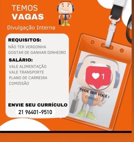 Vaga De Emprego Na Olx No Es Hoje - Como Fazer O Robo Que Ganhar