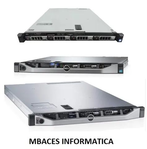 Servidor Rack Dell PowerEdge R430 1U Ideal para Banco de Dados
