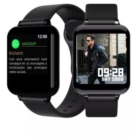 Smartwatch B57 Relógio Inteligente Hero Band 3 Fitness Smart em