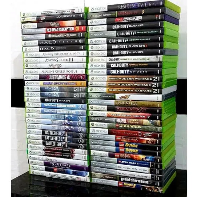 lote com 3 jogos de XBOX 360 - ( BATTLEFIED3-BIOSHOCK-DISHONORED. Sem teste