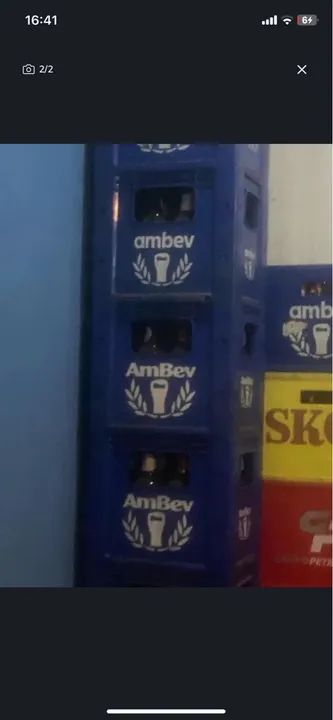 Caixa de Cerveja 600 ml  30,00 unidades acima de dez passo cartão - Foto 2