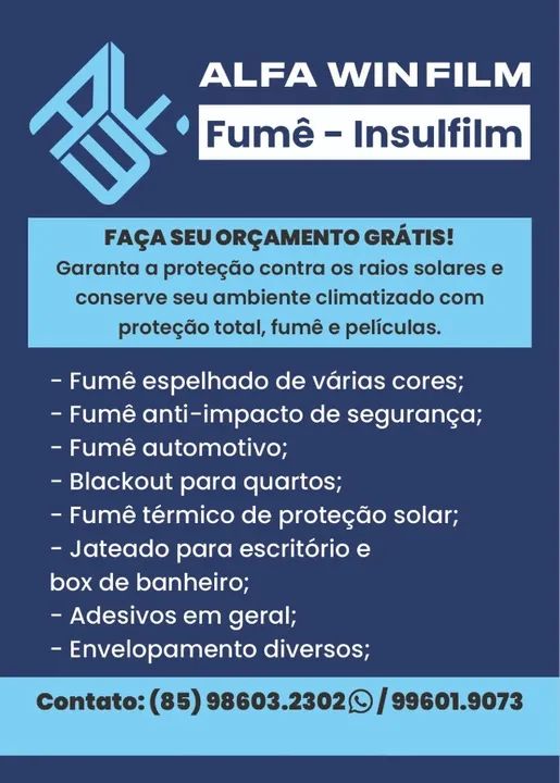 Serviços de Películas, fumê, blackout e adesivos. - Foto 5