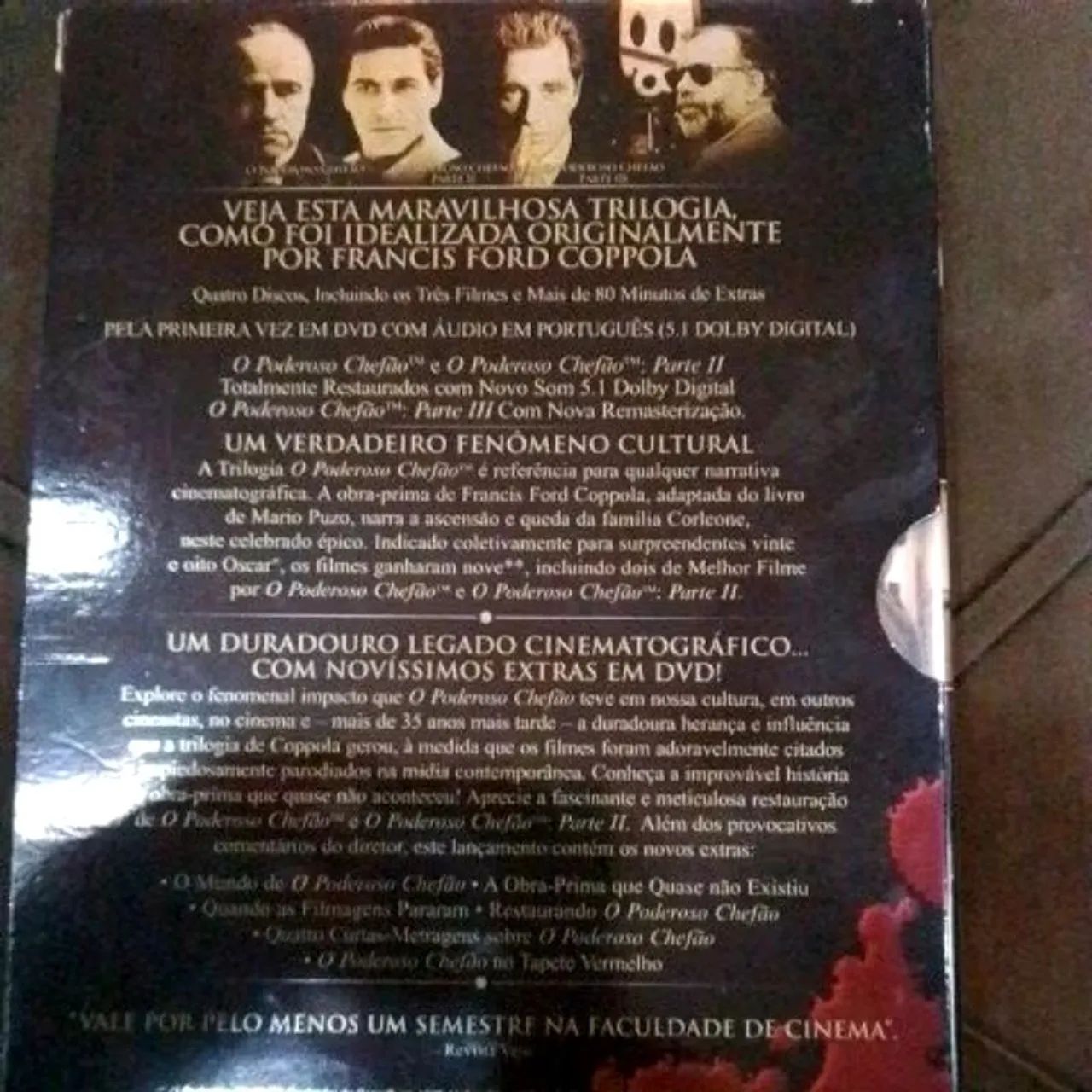 BOX DVDS poderoso chefão  - Foto 2