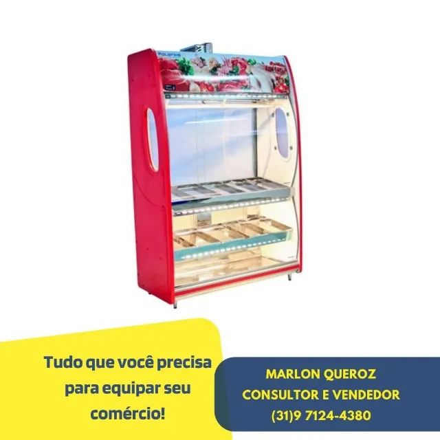 Balcao Frigorifico para Açougue 2M vertical
