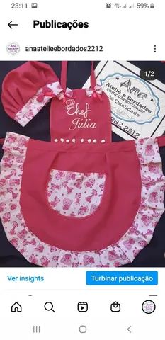 Avental infantil  - Foto 2