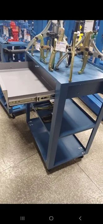 CARRINHO DE FERRAMENTAS 600MM C/1 GAVETA ABERTO - Foto 2