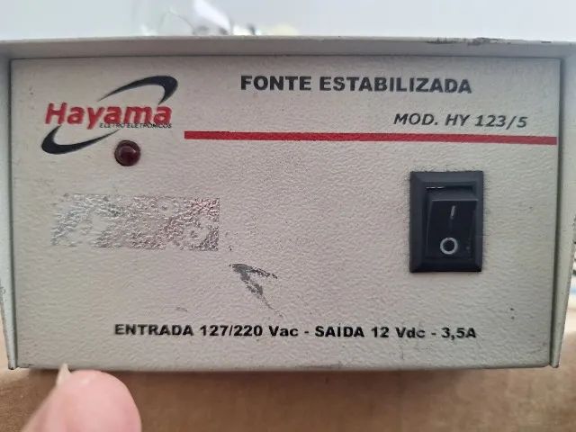 Fonte 12v estabilizada