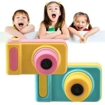Lacrada Mini Câmera Digital Infantil Fotografa e Filma