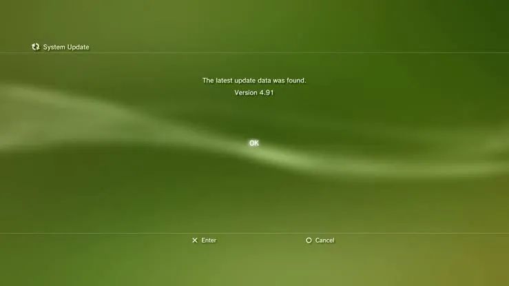 Update system ps3 hen 4.91