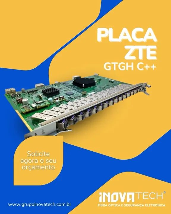 OLT C300 ZTE COM PLACA PON GTGH C++ 2HUVQ+2SCXM+2PRWG C/ NFE - Foto 2