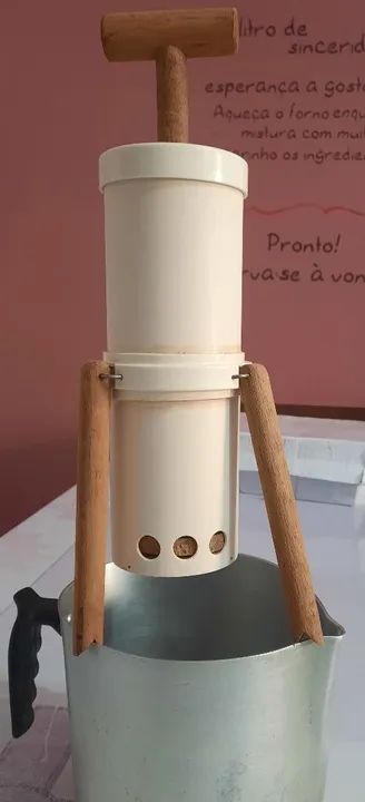 Nhoqueira Antiga PVC e Madeira Estado de Nova Barato!!!