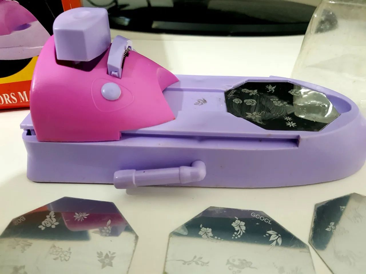MÁQUINA DE IMPRESSÃO DE DESENHOS NAS UNHAS - Foto 2