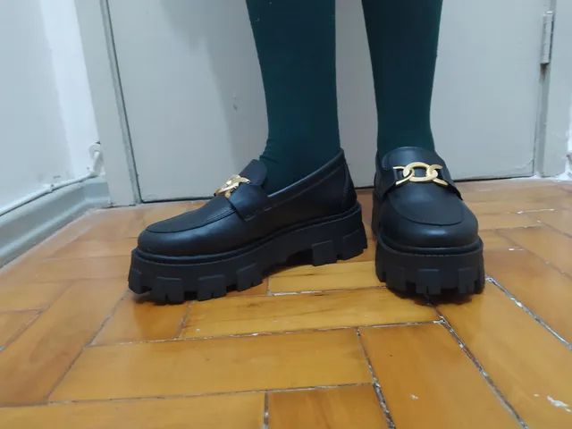 Sapato social preto tamanho 36, usado 1vez - Foto 5