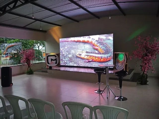 Painel de Led P8 Outdoor -  ALUGUEL e VENDA Novo - Preço por módulo 96x96cm - Foto 3