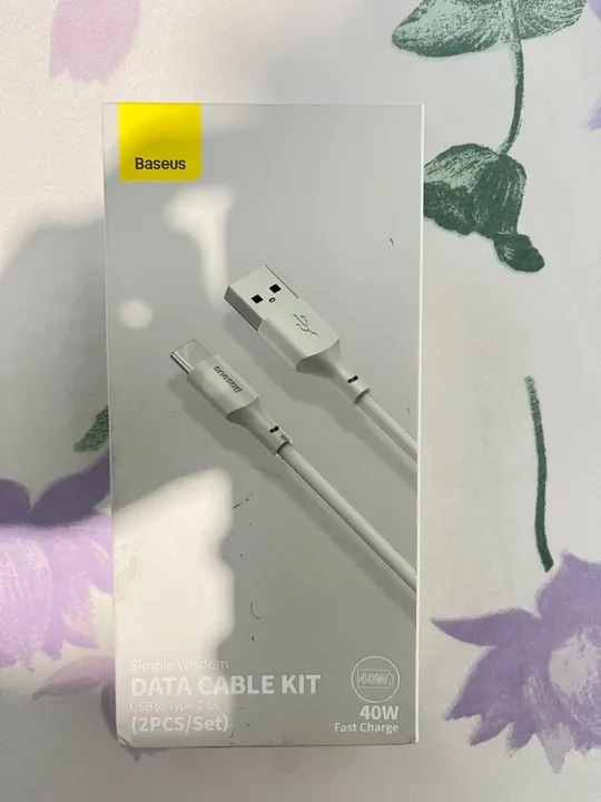 Vendo Kit com 2 Cabos Tipo C da Baseus Original
