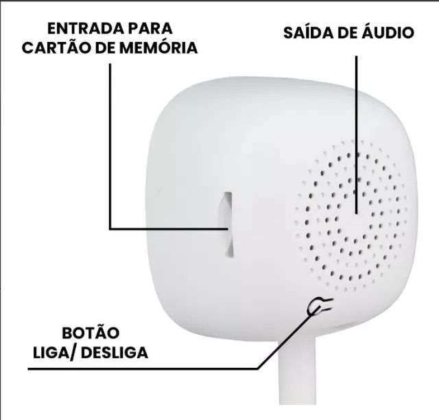 Câmera Segurança Wifi Haiz Pix-z 1080p Alexa Echo e Google - Foto 4