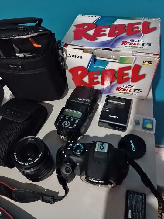 Câmera Canon T5  - Foto 5