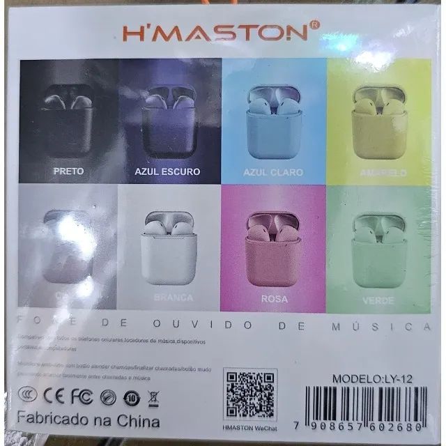 Fones de Ouvido Sem Fio Bluetooth H Maston LY-12 - Foto 5