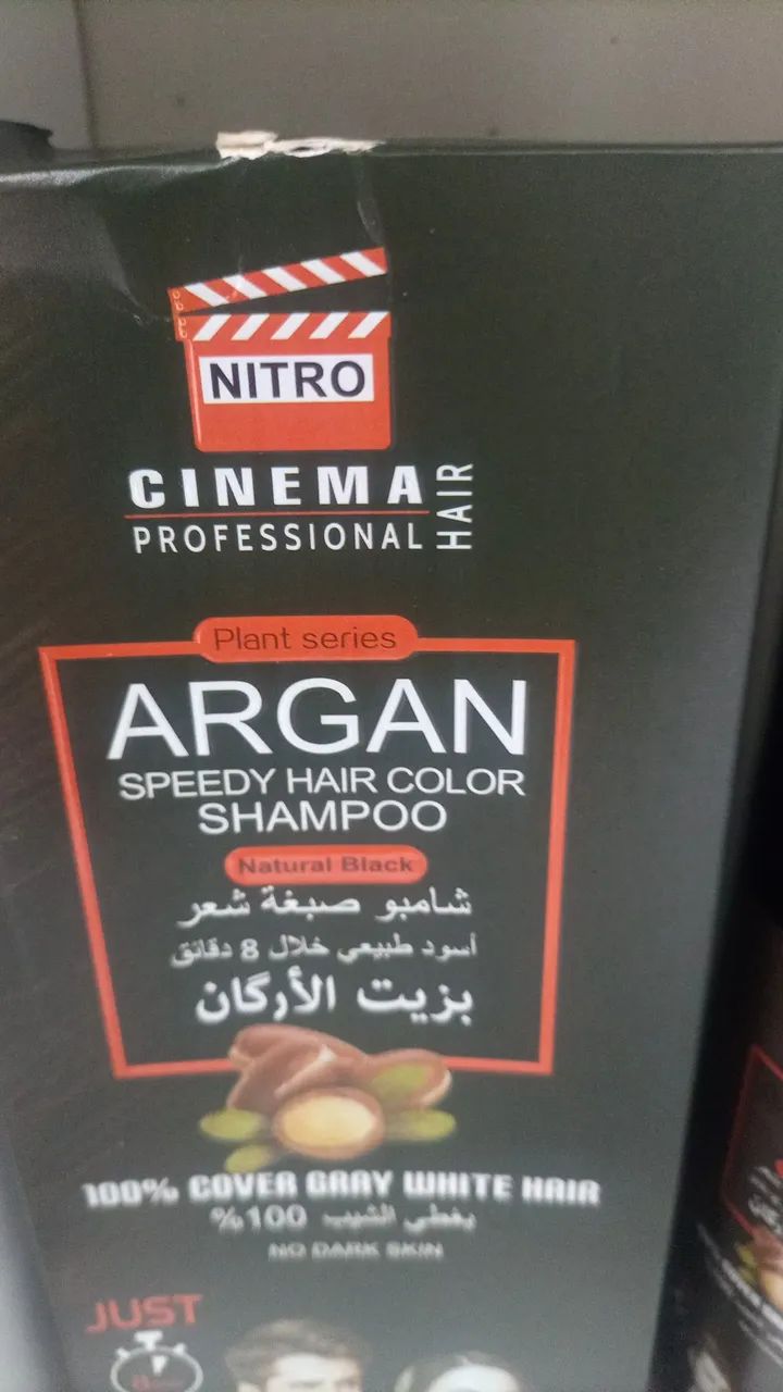 SHAMPOO ESCURECEDOR DE CABELOS GRISALHOS, ESCURECE EM 5 MINUTOS,  - Foto 2