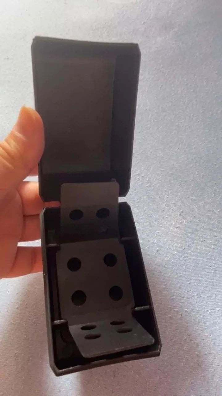 Kit com 3 Caixinhas para Relógio Pretas - Seminovas - Foto 3