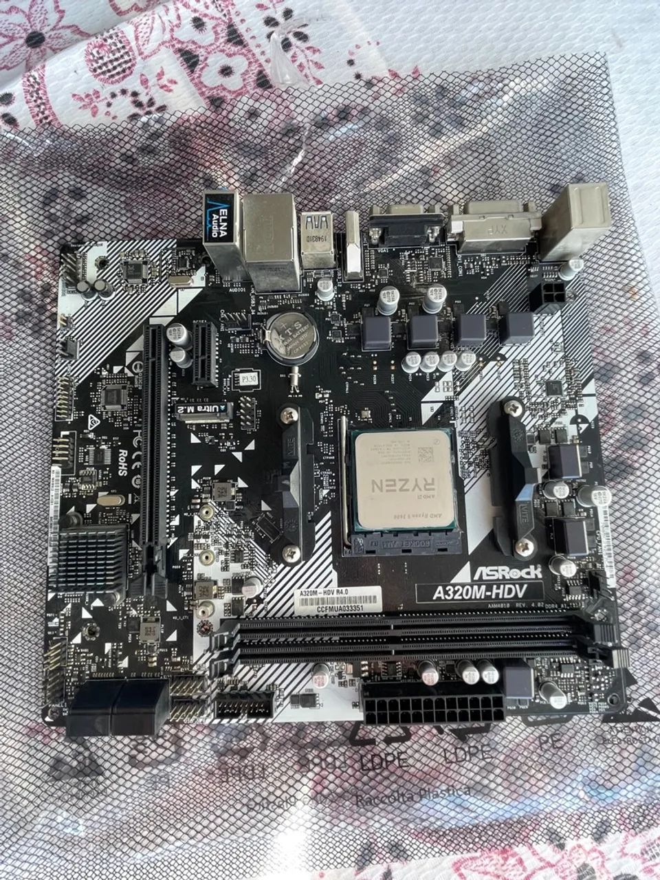 Motherboard Ryzen 3600 Asrock A320m A320 New Arrivals Ryzen 3600