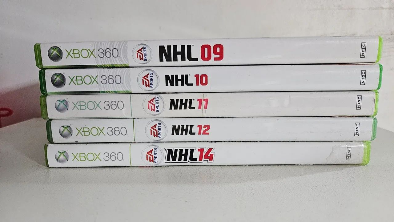 Combo jogos Coleção NHL Xbox 360 - 09, 10, 11, 12 e 14 originais  - Foto 2