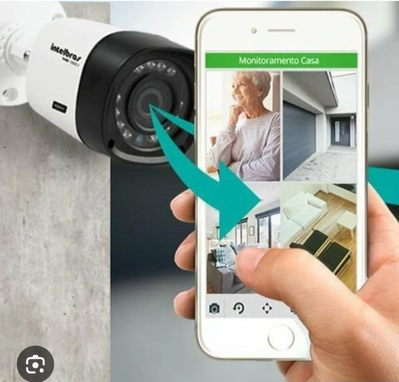 Câmera intelbras pra residencial ou comercial melhor preço da cidade