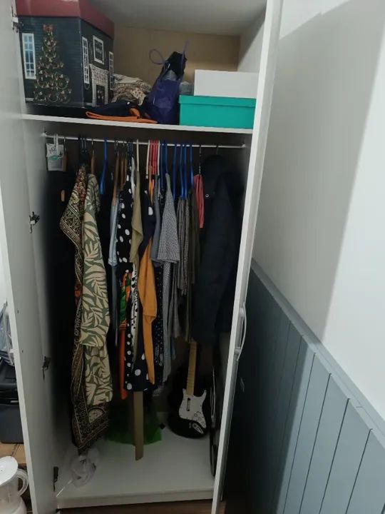 Armário Branco para roupas longas - Foto 4