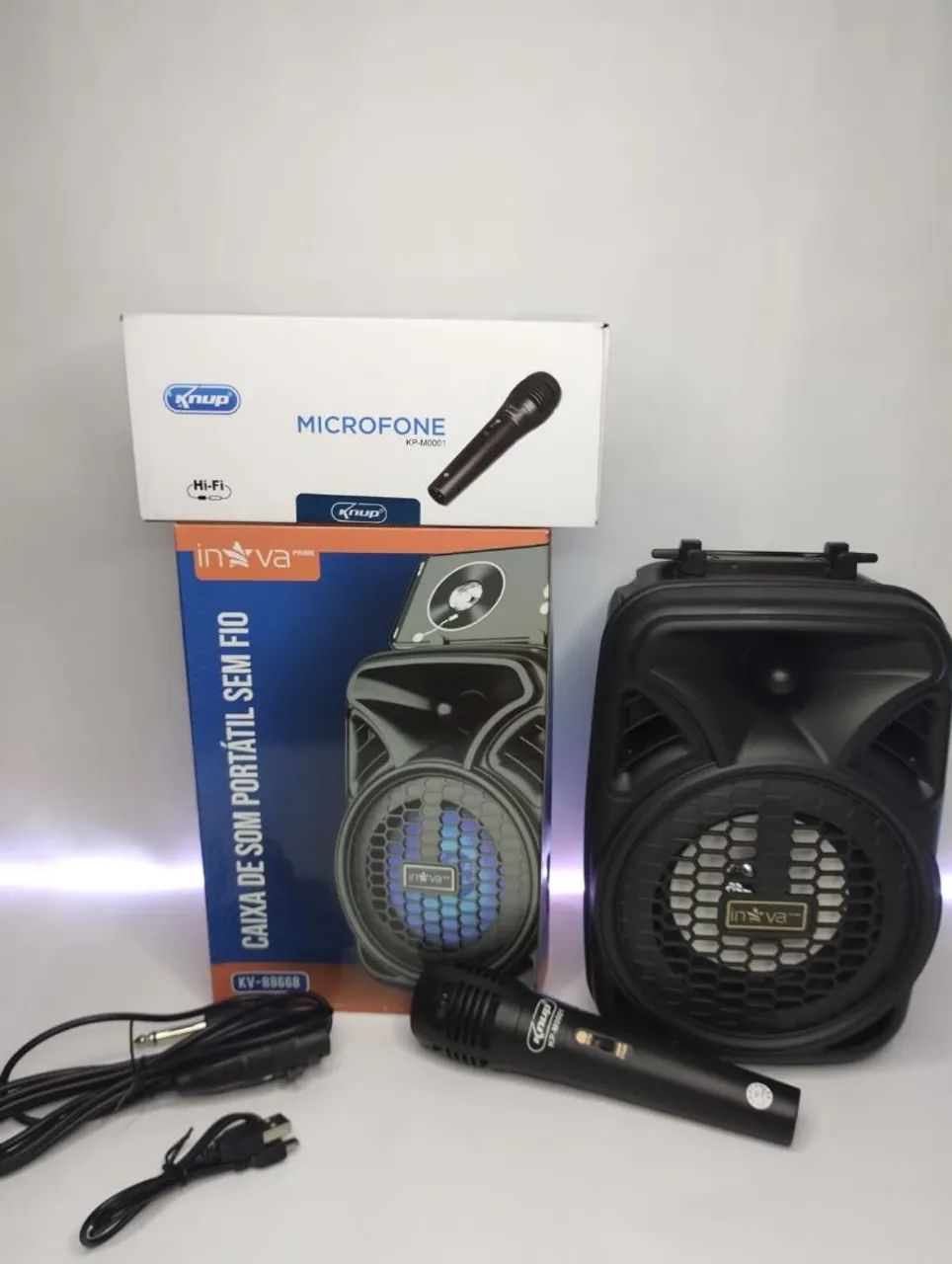 Kit karaoke novo - frete grátis com garantia 