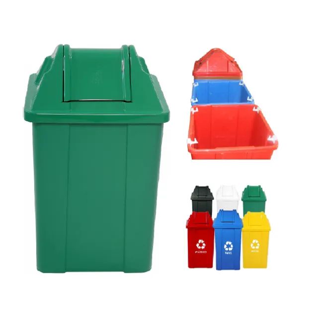 Lixeiras plástica 60lts tampa basculante OFERTA ultimas unidades - Foto 2