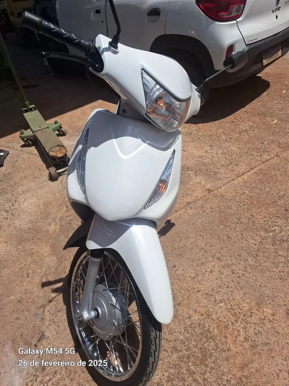 Biz 125 branco perola - Foto 2