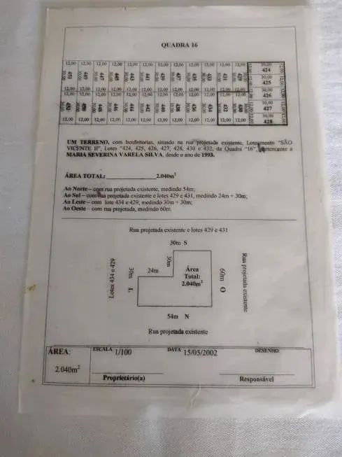 TERRENO CABEÇA DE QUADRA, NOVA ESPERANÇA. - Foto 11