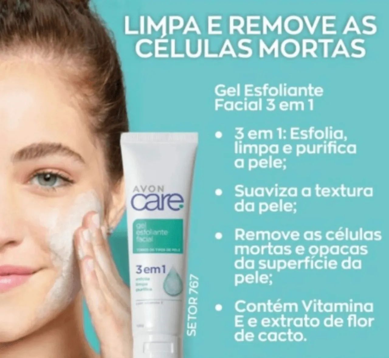Avon care Gel esfoliante Fácil 100ml - Foto 4