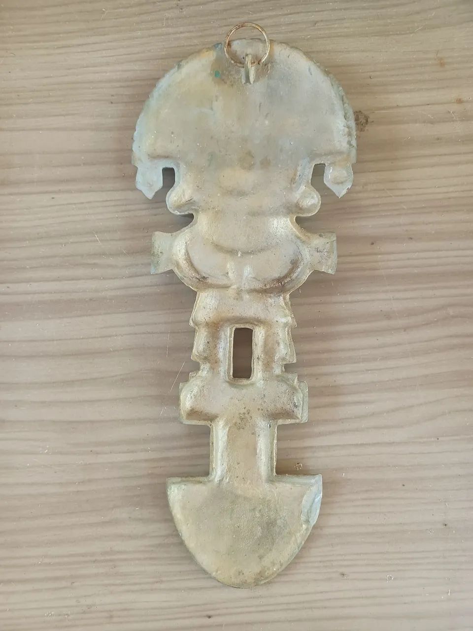 ESCULTURA DEUS INCA PERUABI EM BRONZE POR 80 REAIS DESAPEGO PARTICULAR  - Foto 3