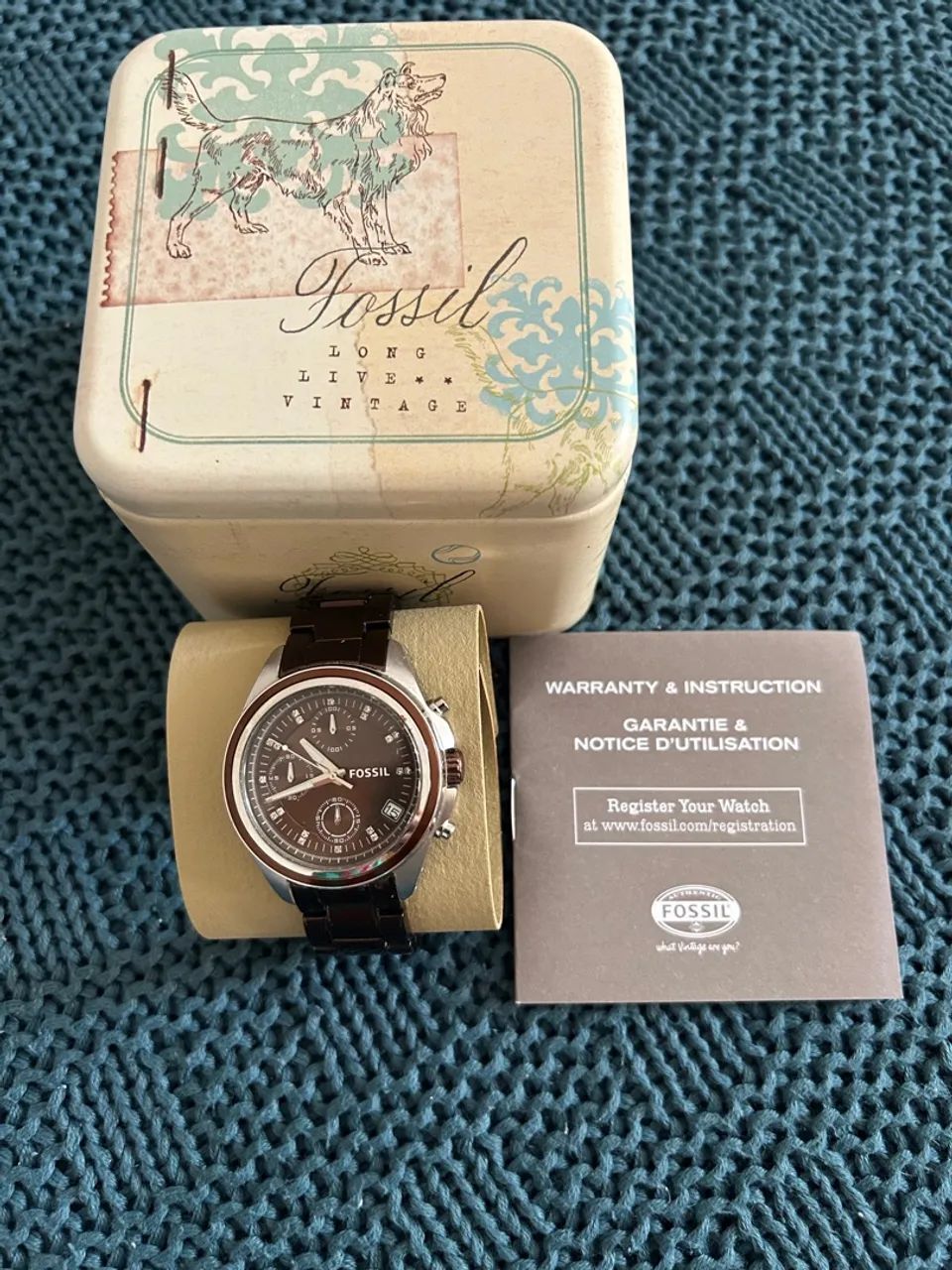 Relógio Fossil Vintage