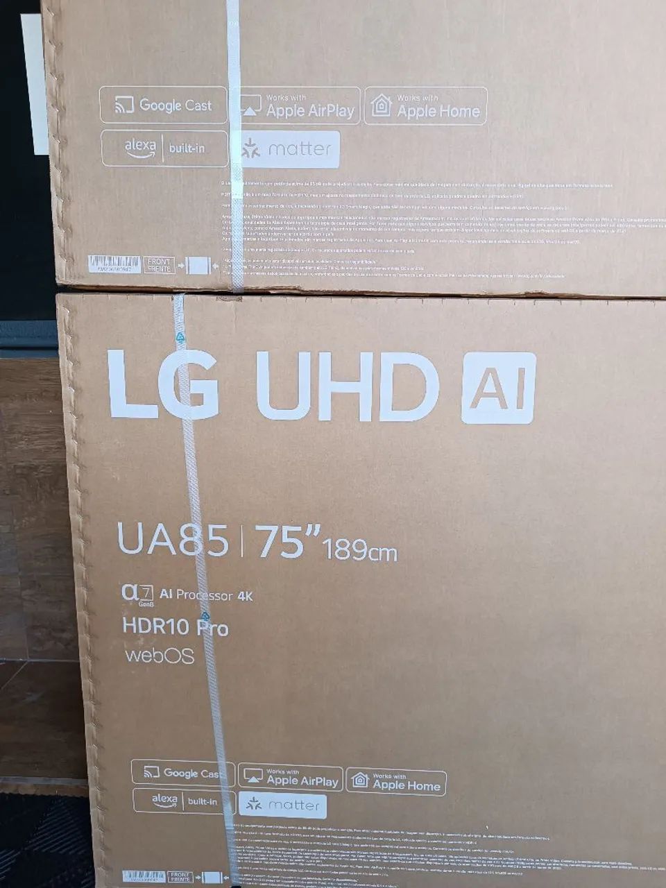 TV LG UHD AI 75 polegadas modelo 2025 - Foto 4