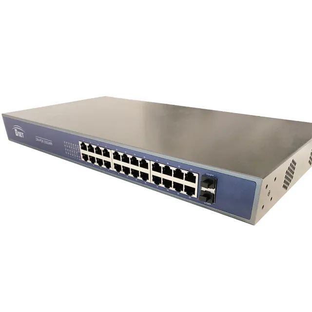 Switch 24 Portas Gigabit Ethernet 2 Portas SFP